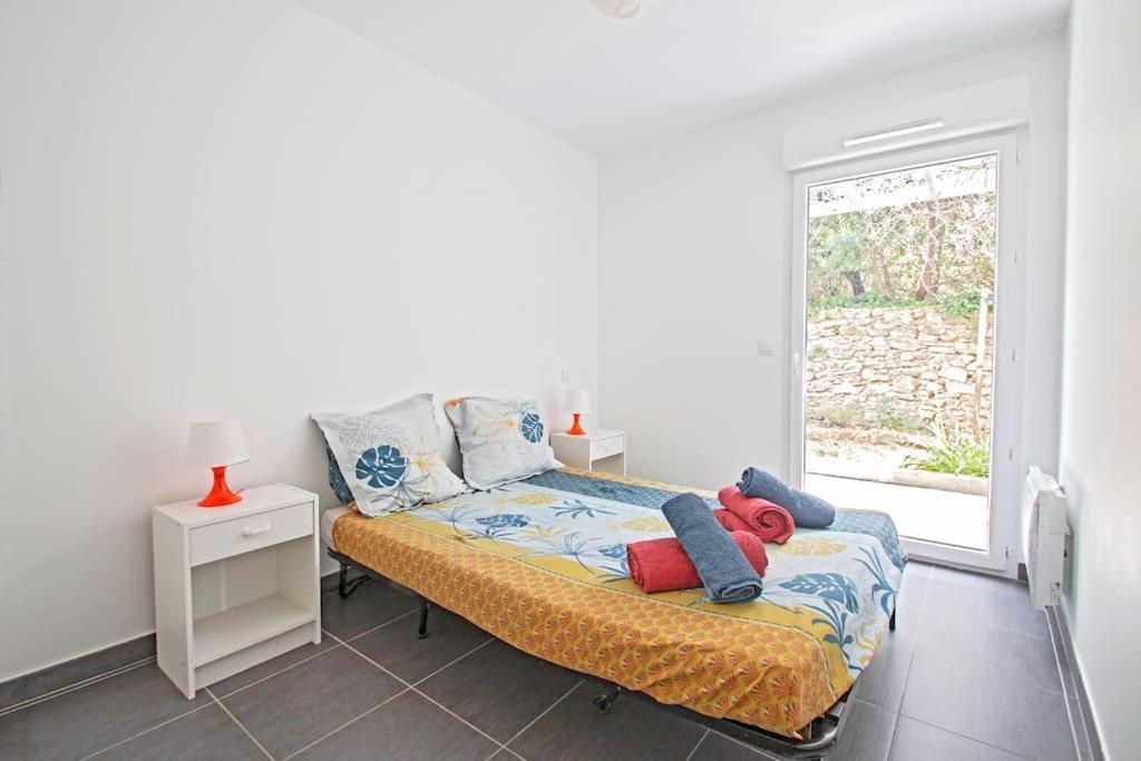 Le P'tit Rimbaud, 6 Pers, parking privé, jardin,wifi Appartamento Montpellier Esterno foto